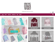 Tablet Screenshot of custommerchandprint.com
